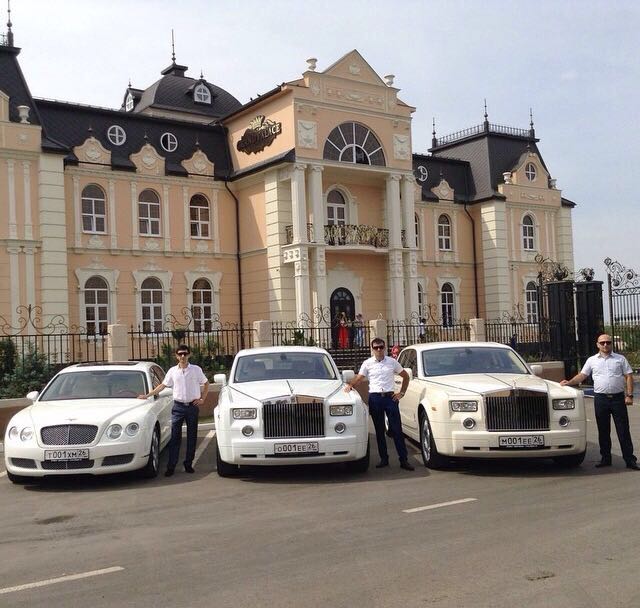 Аренда Rolls Royce на свадьбу в Сочи
